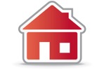 Casa logo rossa
